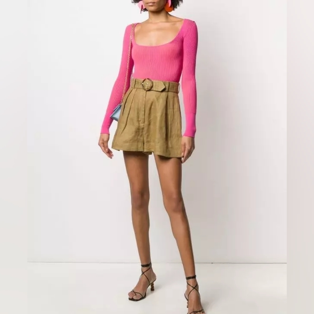 JACQUEMUS La Maille Rosa Knitted Top size 6(38) new no tags